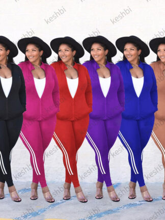 Купить 2022 autumn winter women tracksuit set luxury designer high qualitycasual jacket coats sweatpant jogging suits