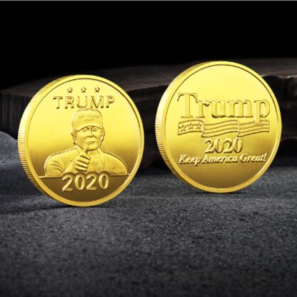 Купить Non Magnetic Craft Donald Trump President Historical Craft Badge American Keep USA Great Gold Plated Souvenir Coin
