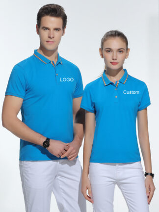 Купить Mens Polo tshirt 95% cotton 5% spandex slim fit Custom Logo Screen Printing Embroidery Sport T shirts