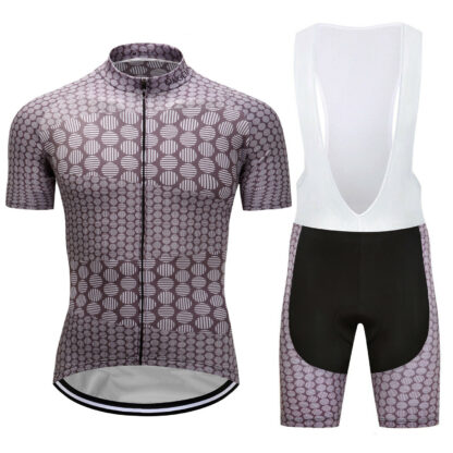 Купить 2021 MTB Cycling Clothing Set Mens Bike Riding Jersey Bib Shorts Kits Sports Pad
