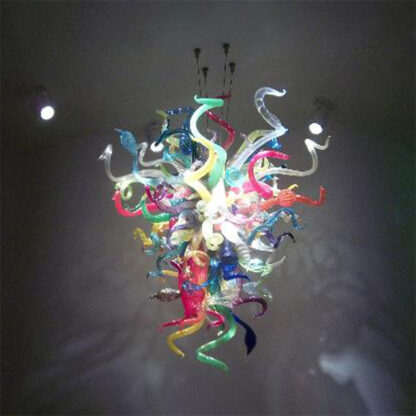 Купить Modern Indoor Lighting Pendant Lamps Glass Chandeliers LED 60*90cm Office Restaurant Fixture Lamp