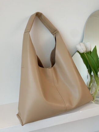 Купить Tot women's bag large capacity handbag 2021 new texture fashion trend armpit simple Bucket Bags