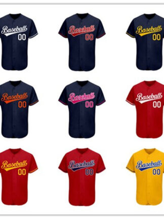 Купить Customized Baseball Jersey Sitching Team/Your Name and Number