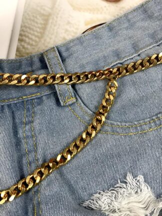 Купить 2020 waist chain belt D letter gold metal belts for women tassel ketting riem ceinture femme dress waistband cintos