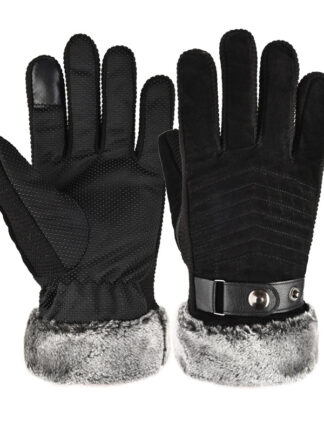 Купить Thickened Cold Proof Warm Driving Touch Screen Gloves for Gift