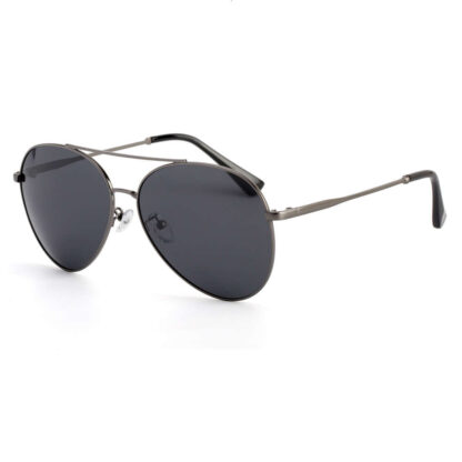 Купить 2021 new HD Polarized Sunglass men 3054 double beam metal toad glass pilot Classic Sunglass men