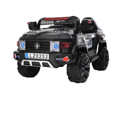 Купить 2.4G Remote Control Electric Car Off-Road Police Car Double Drive 35W*2 Battery 12V7AH*1 Kids Ride On Car Toys