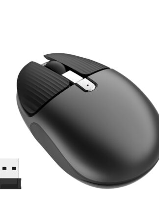 Купить Portable grayWireless mice mute office gaming Rechargeable ergonomic wireless mouse desktop laptop