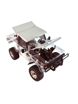 Купить TOYAN Sand Cruiser Power Master 1/8 RC Methanol Oil Powered Off-Road Model Car Crawler Kit Frame
