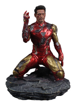 Купить New style Final Battle Resin Statue Super hero MK85 Kneeling and Snapping Fingers GK Luminous Figure AG2137