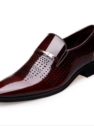Купить 2022 Breathable Loafers Shoes Slip-On Genuine-Leather Footwear Walking-Driving Men's