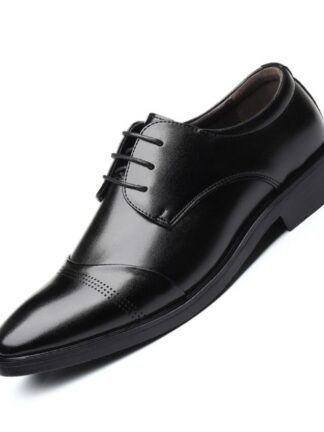 Купить 2022 Dress Shoes Men Wedding Fashion Office Footwear High Quality Leather Comfy Business Formal