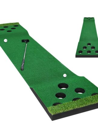 Купить Golf Putting Green Practice Mats Outdoor Indoor Family Party Mat for Office Home Use Training Aid