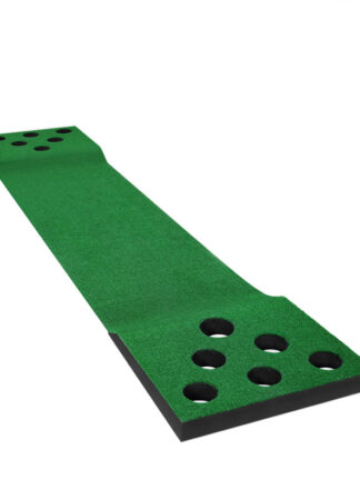 Купить Mini Golf Practicing Putting Mat Portable Eco Friendly Artificial Turf Exercise Thickening Non-Slip Simulator Training Aid Rug for Home Office