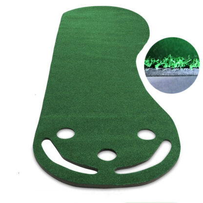 Купить Custom Professional Mini Putting Golf Course Practice Carpet Training Mats Simulator Indoor Gifts Accessories Swing Trainer No Taste
