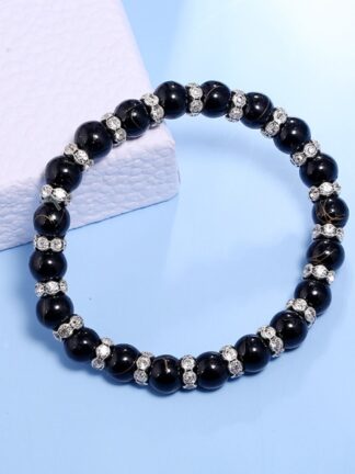 Купить Bracelets for Women Ladies Beaded Strands Small Fresh Crystal Material 6colour Wholesales Can Custom Logo