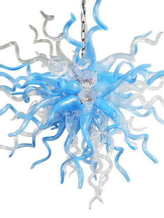 Купить Contemporary Decoration Pendant Lamp W70xH70cm Hand Blown Glass Chandeliers for Dining Room Wedding Decorative Lights