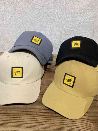 Купить 2022 New Fashion Hat men's trendy Korean cap ins trendy brand casual sunshade baseball cap women's new fashion versatile summer