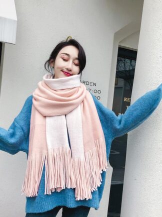 Купить Scarves Wool Artificial Cashmere Scarf Women Winter Poncho Explosion Shawl Men Pashmina Head Foulard Femme Cape