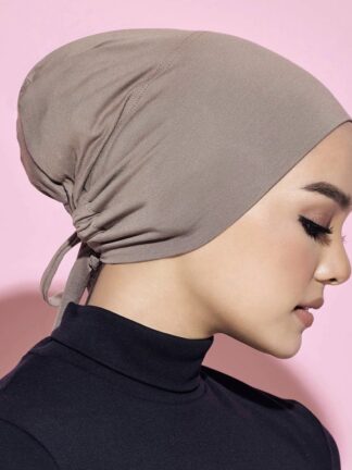 Купить Inner Hijab Cap Muslim Turban Islam Adjustable Underscarf Undercap Bonnet Soft Jersey Stretch HIjabs Tube Cap Turbante Mujer Hat