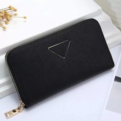 Купить Wholesale Luxurys Designer Wallet Wallets Triangle Letters Classic Long Wallets Men and Women Coin Purses Handbags