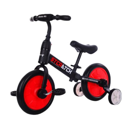 Купить Doki Toy Kids Balance Bike Ultralight Kids Riding Bicycle for 1- 5 Years Baby Walker Scooter Auxiliary wheel No-Pedal Learn