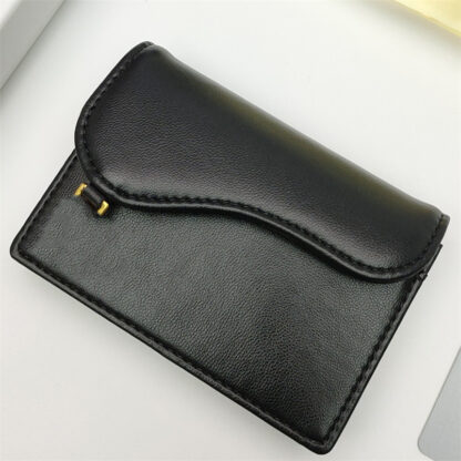 Купить 50%off Brand designed saddle card holder with sheepskin imitation Small size 4color 122701