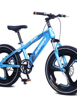 Купить Children's Bicycle Mountain Bike 16/18/20 Inch Disc Brake Shock Absorption Single Speed For Boys And Girls