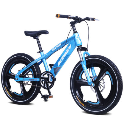 Купить Children's Bicycle Mountain Bike 16/18/20 Inch Disc Brake Shock Absorption Single Speed For Boys And Girls