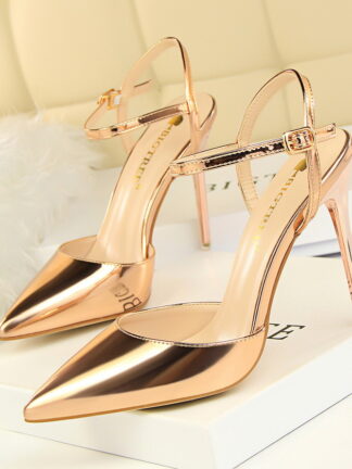 Купить women dress shoes red bottoms high heels office career vintage wedding black pointed peep toes pumps spikes 34-40 86-1