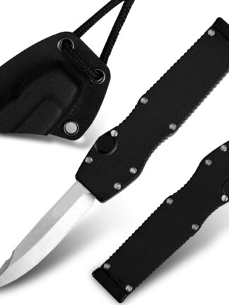 Купить US OTF D2 Steel Automatic Knife MT Military Tactical Self Defense Combat Knives Aviation Aluminum Handle Manual EDC Tool Outdoor Double Action Survival Equipment