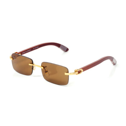 Купить Luxury Designer Sunglasses for Men Women Buffalo Horn Carti Sun Glasses Classic Frameless Brand Fashion Adumbral Wooden Sunglass Mens Woman Accessories Lunettes