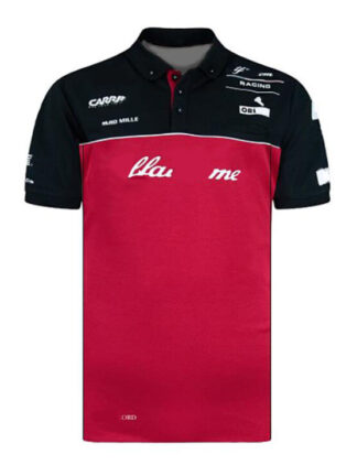 Купить 2021 F1 racing short sleeve lapel POLO shirt Formula 1 team T-shirt can be customized