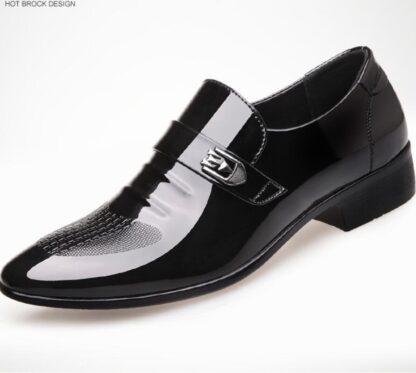Купить 2022 Shoes Crocodile-Dress Oxfords Office Plus-Size Flats Business Men's Fashion Lace-Up