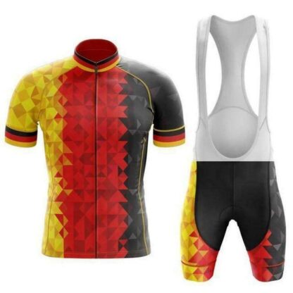 Купить 2021 Retro Classic Team "Pride in Triangles" Summer Cycling Jersey & Shorts Set Anti UV