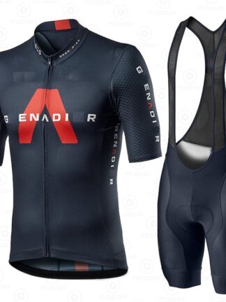 Купить Cycling Jersey Set Men Team Clothing Grenadier 2021 Competizione Short Sleeve Suit Training Breathable Light Race Uniform