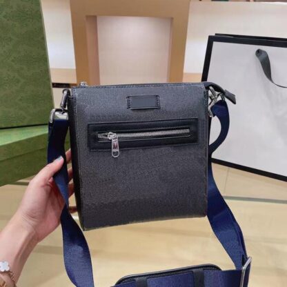 Купить 2021 Man Briefcase Business Crossbody Fashion Classic Gentleman Shoulder Bags High Quality Messenger Bag with Box