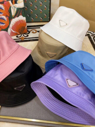 Купить Classic Design Bucket Hat Cap for Men Woman Luxury Baseball Caps Beanie Casquettes fisherman Designer buckets hats patchwork High Quality