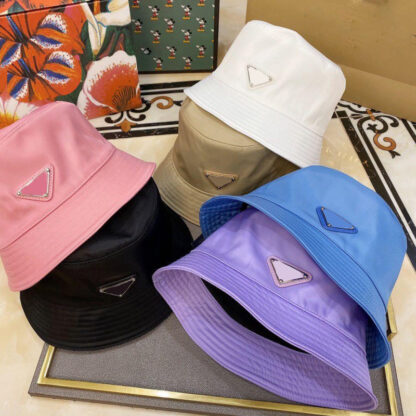 Купить Classic Design Bucket Hat Cap for Men Woman Luxury Baseball Caps Beanie Casquettes fisherman Designer buckets hats patchwork High Quality