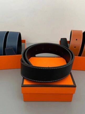 Купить High Quality Genuine Leather Belts for Men Women Belt Fashion Buckle with Box Waistband Boxes