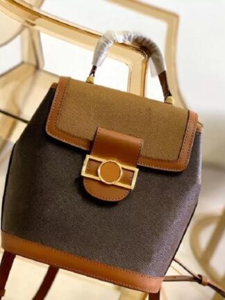 Купить Dauphine Backpack Designer Classic Women Shoulder Bags Girls Schoolbag Top Quality Ladies Handbags Purses Clutch Bag Lacosk