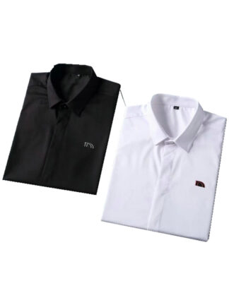 Купить 2021 Luxurys Designers Men's Business Casuals shirt men long sleeve striped slim fit masculina wine social male T-shirts fashion checked M-3XL#92