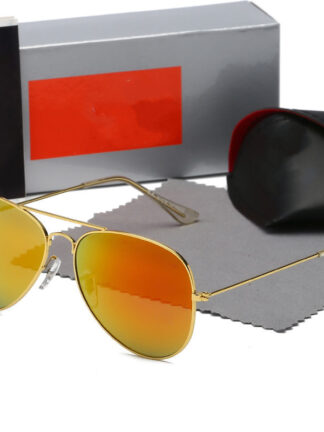 Купить sunglasses men women classical sun glasses aviator model G15 lenses Double bridge design suitable 50%off
