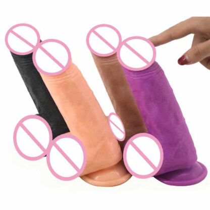 Купить 2022 adultshop Realistic FAAK Thick Big Dildo Suction Dildo Cup For Women Artificial Penis Clear Veins Big Dick Erotic Product Q0508