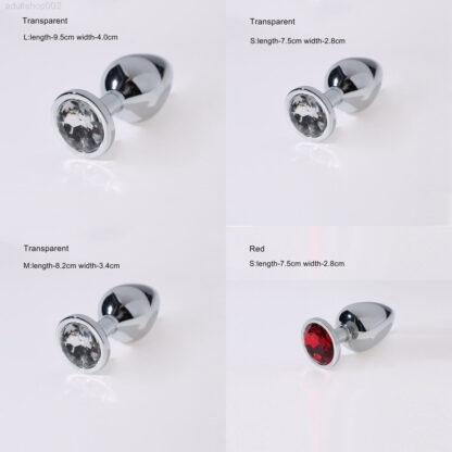 Купить 2022 adultshop Stainless butt Plug Waterproof Anal Steel Smooth Touch toys Buttplug dilatador Sex Toys Products For woman Men gay adults 0930