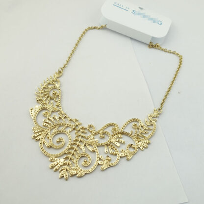 Купить Gold plated alloy necklace Undertake large