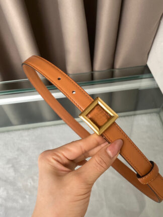 Купить Classic Women Designer Belts High Quality Genuine Leather Belt Fashion Trendy Letters Print Men Womens Belts Smooth Buckle Waistband 20mm with Box 2 Colors