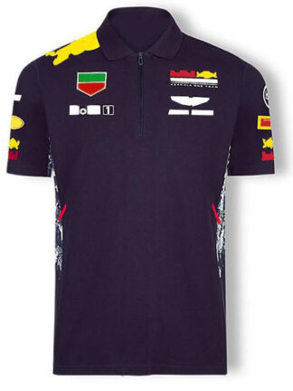 Купить 2021 F1 Formula One racing short sleeve team uniform crew neck T-shirt can be customized