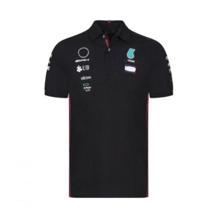 Купить 2021 season Formula One racing suit F1 short sleeve team uniform POLO lapel T-shirt