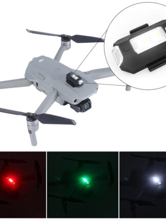 Купить ulanzi dr02 refillable light drone to dji mavic 2 pro air 2 night fly anticollision strobe lighting drone accessories
